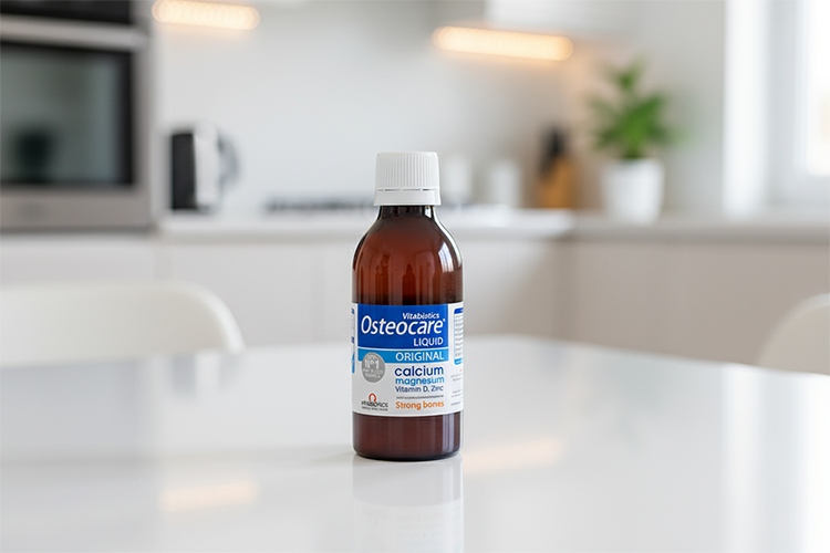 شربت استئوکر برای تقویت استخوان‌ ها با طعم پرتقال